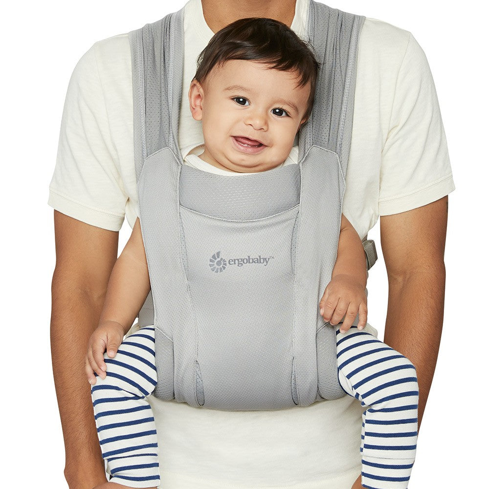 Portabebe Embrace Soft Air Mesh Soft Grey