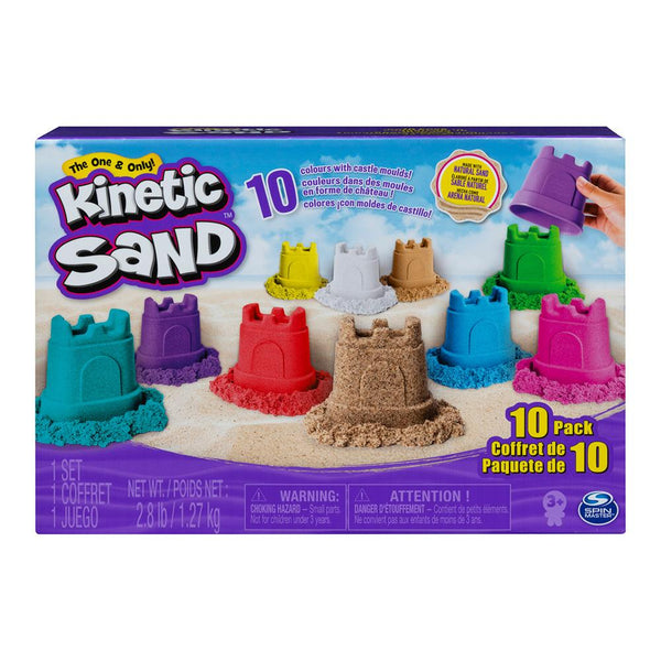 Kinetic Sand, Arena Mágica - Set 10 colores Arena mágica