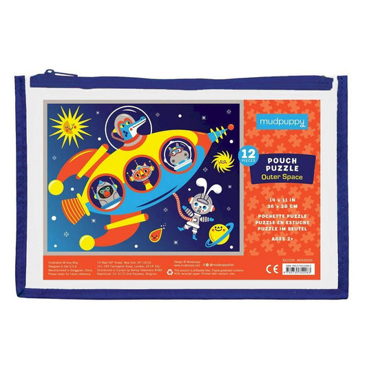 Puzzle Ideal Para Viaje En Estuche Espacio Exterior