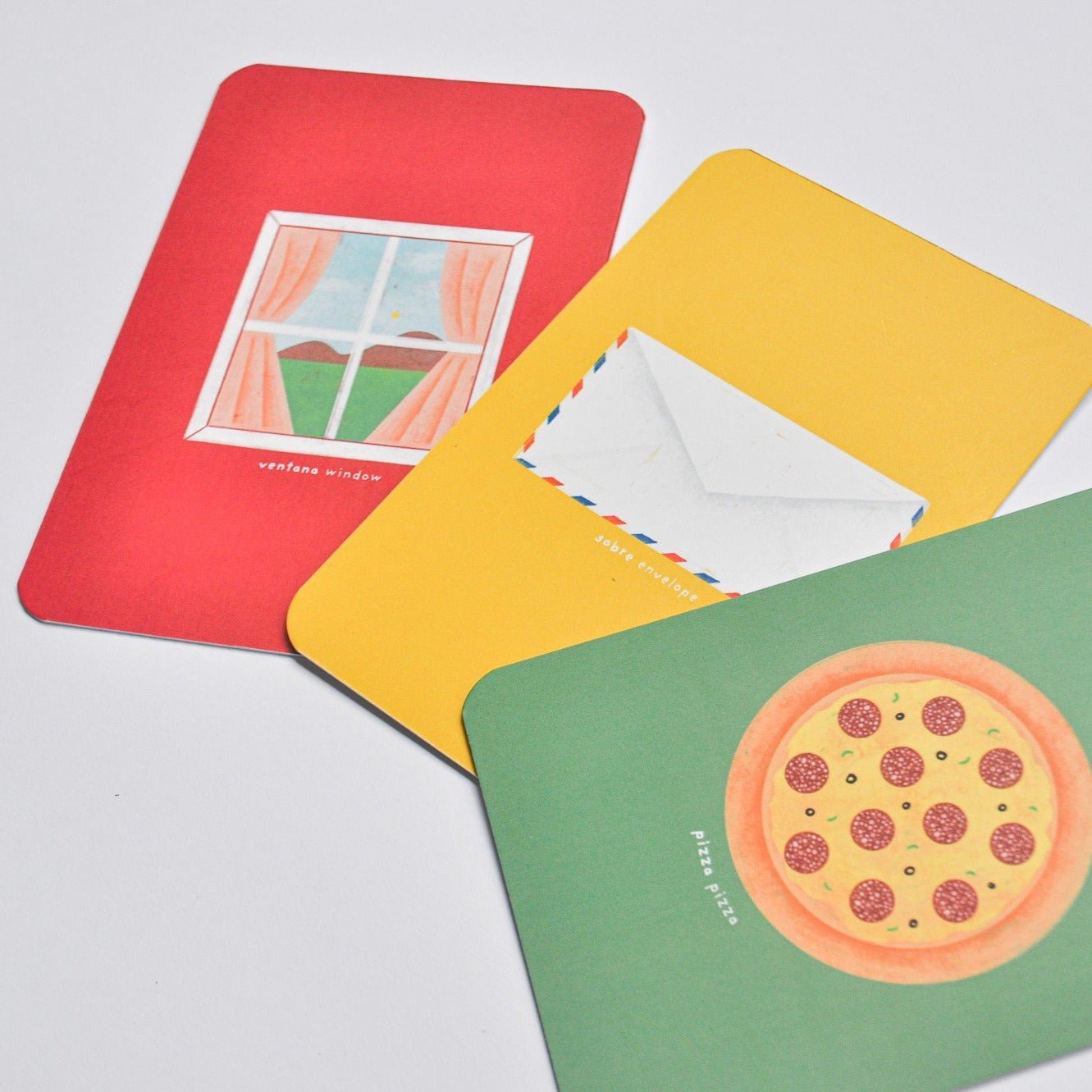 Tarjetas Flash Cards Colores y formas