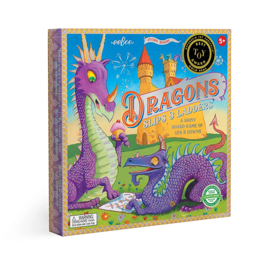 Juego Escaleras y Toboganes Dragones