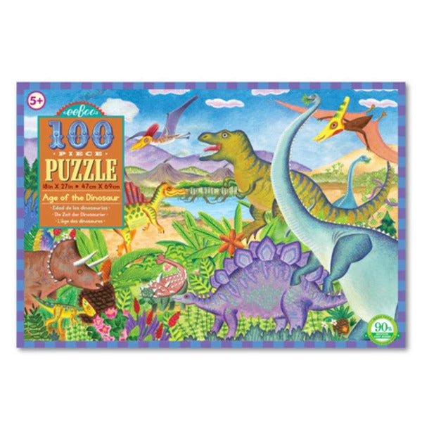 Puzzle Dinosaurio 100 piezas