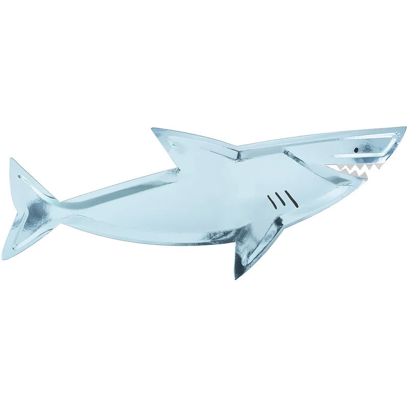Platos con forma de tiburón - ultra grandes