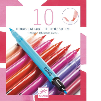 Lápices Plumones dobles para lettering