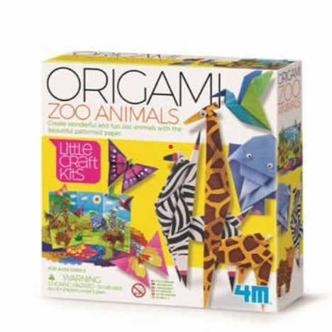 Set de origami Animales del Zoo