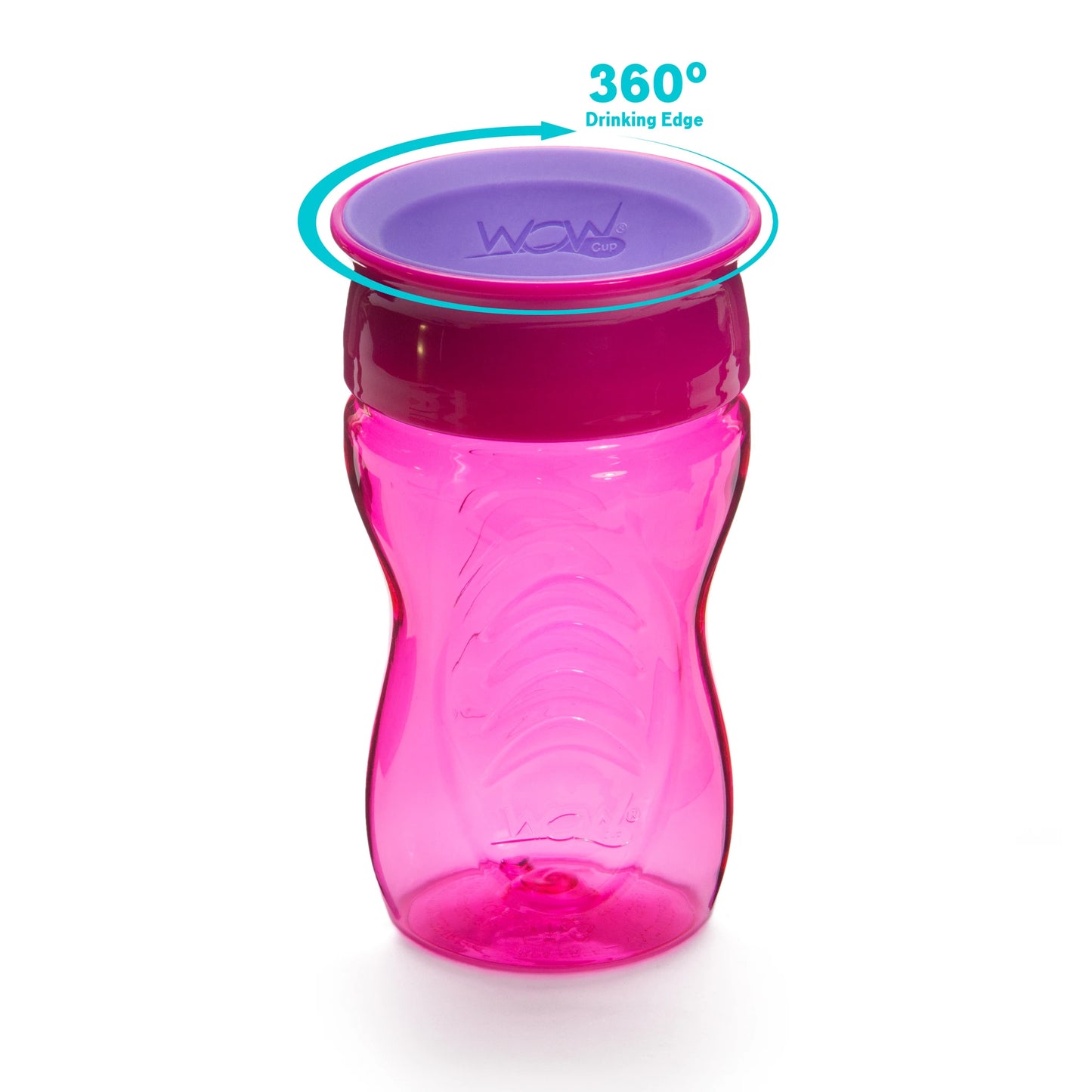 Vaso Wow antiderrame Rosado