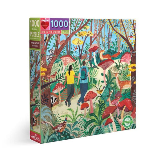 Puzzle Trekking en el bosque 1000 pcs