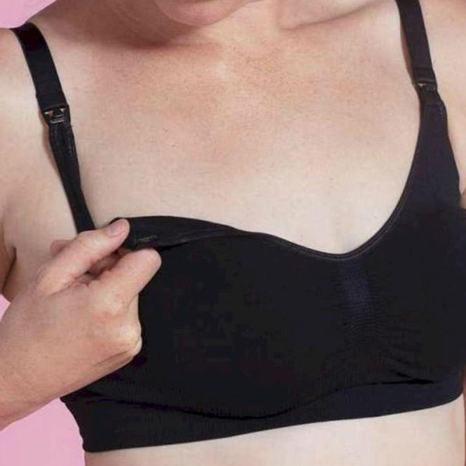 Sostén De Lactancia Seamless Bra Negro