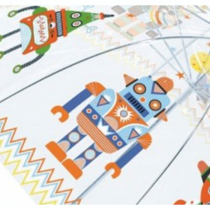 Paraguas Diseño Robots