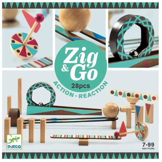 Juego De Construcción Zig@Go 28 Pcs