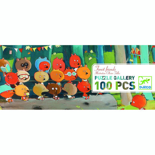 Gallery Puzzle Forest Friends 100 pcs