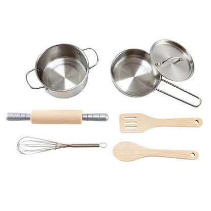 Juego De Ollas y Utensilios De Cocina