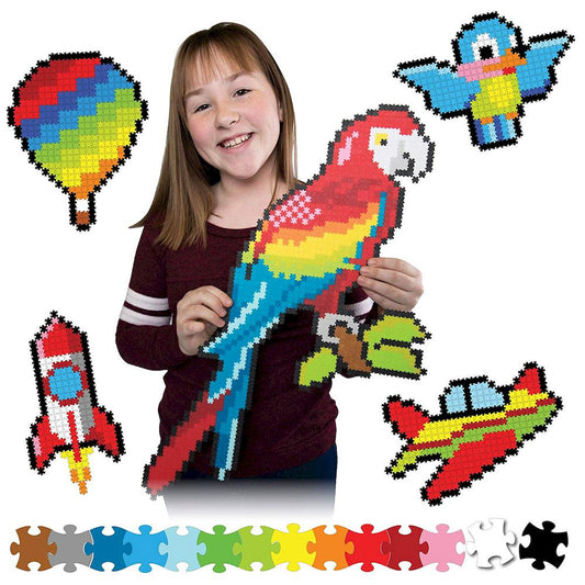 Puzzle De Pixeles Jixelz Aves 1500 Pcs