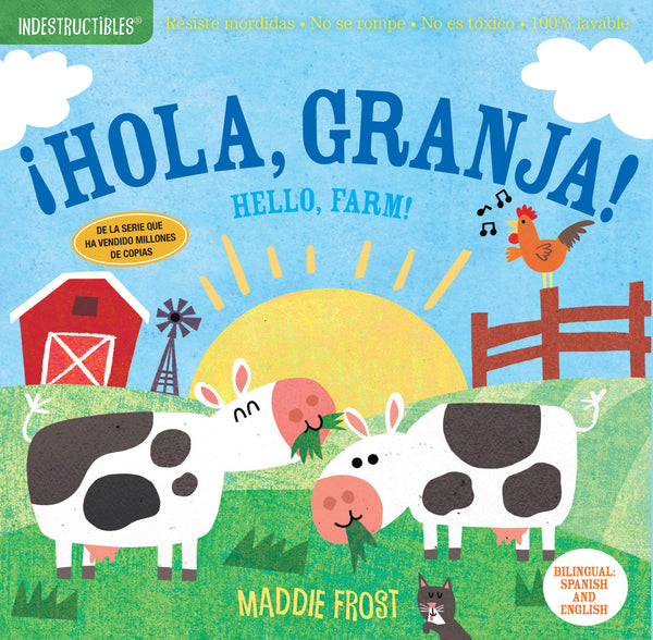 Libro Indestructibles: ¡Hola, granja!-Hello, Farm!