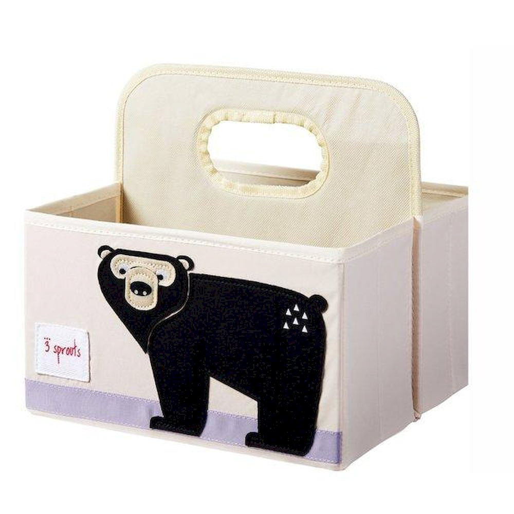 Organizador De Pañales Caddy Oso Negro