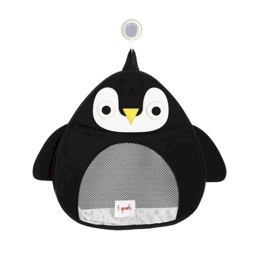 Organizador Juguetes De Baño Pingüino