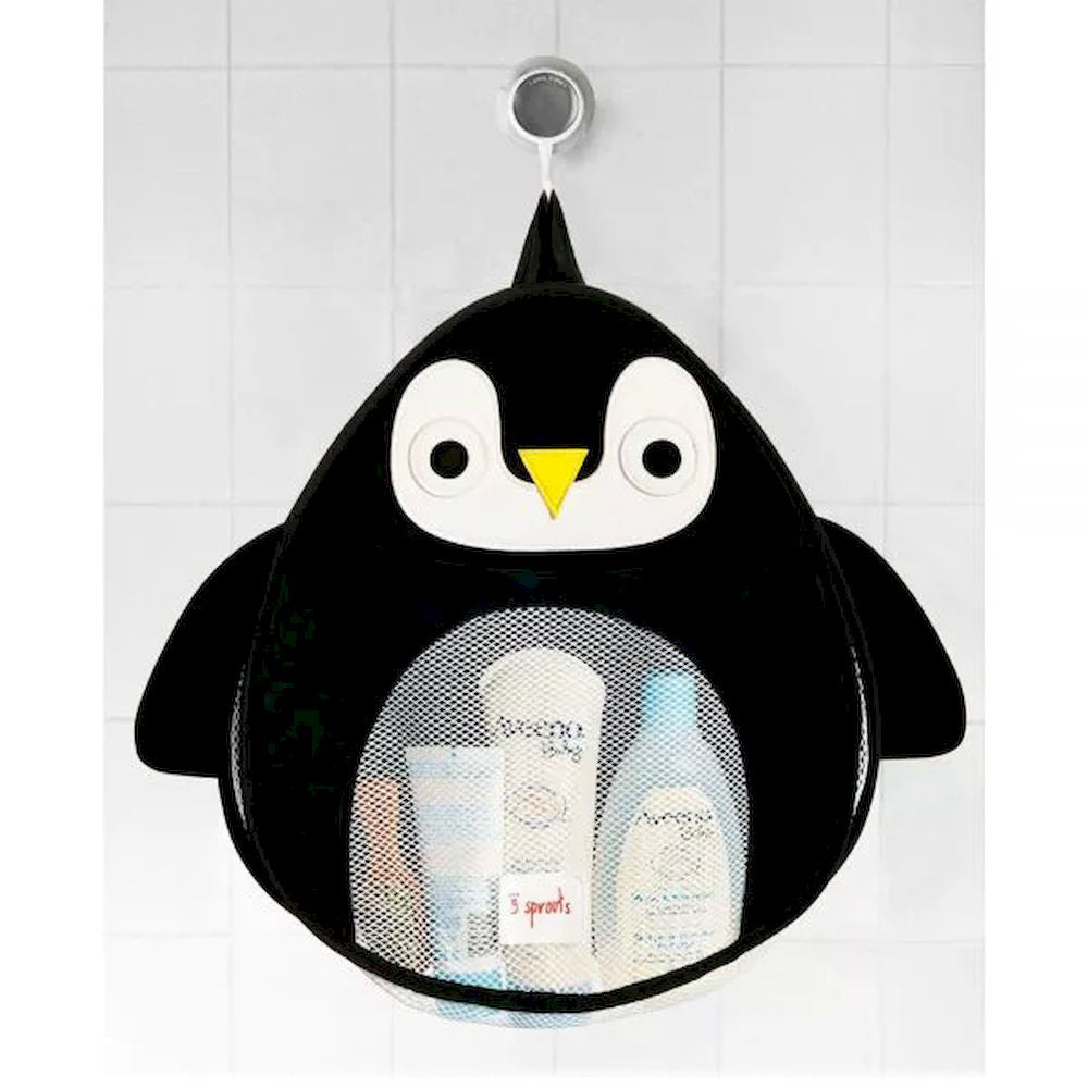 Organizador Juguetes De Baño Pingüino