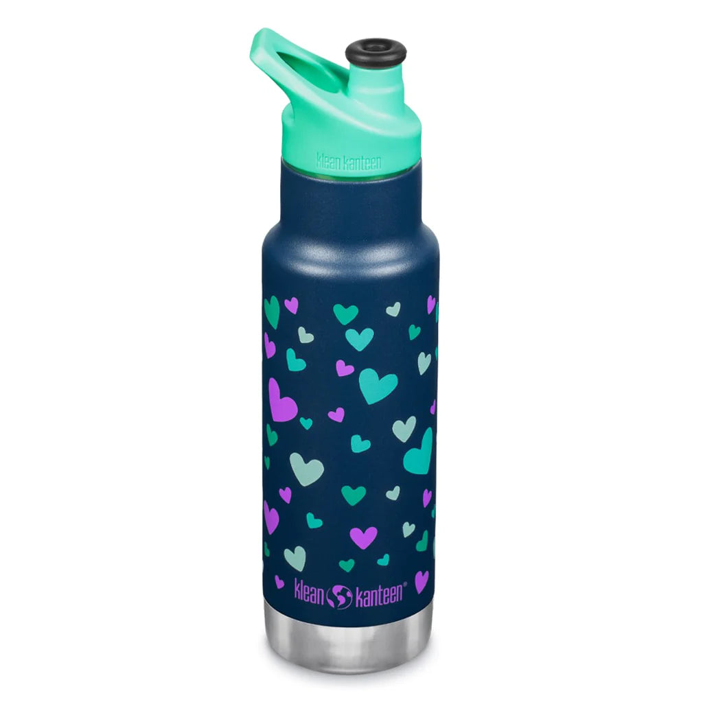 Botella Sport Térmica Classic Insulated Navy Hearts 355 ml