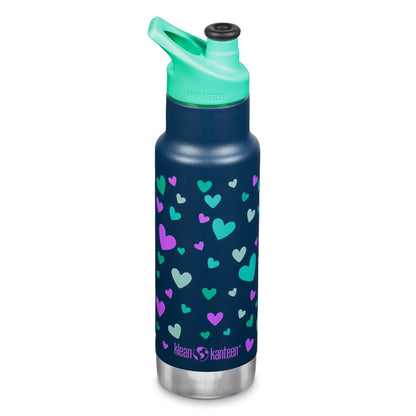 Botella Sport Térmica Classic Insulated Navy Hearts 355 ml