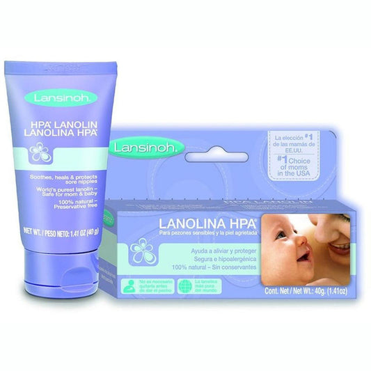 Crema Lanolina Para Pezones HPA 40 Gramos