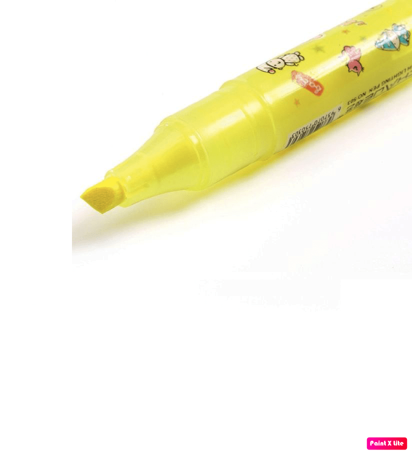 6 lápices mini destacadores neón gel