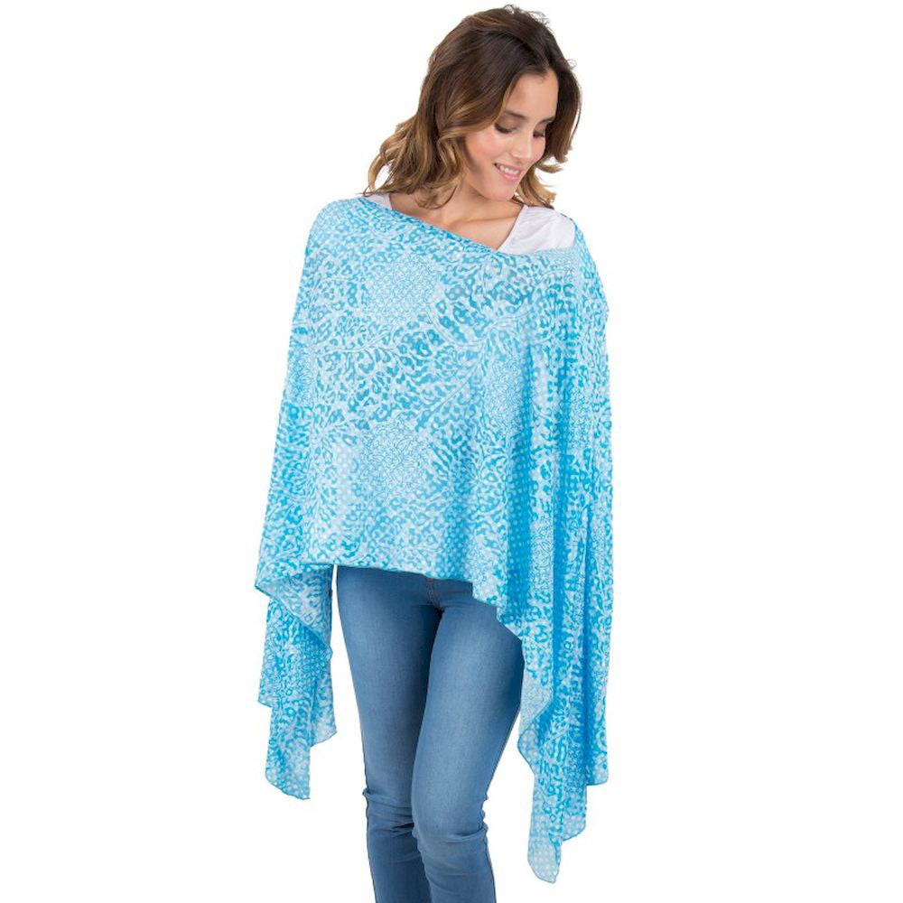 Pañuelo De Lactancia Cielo