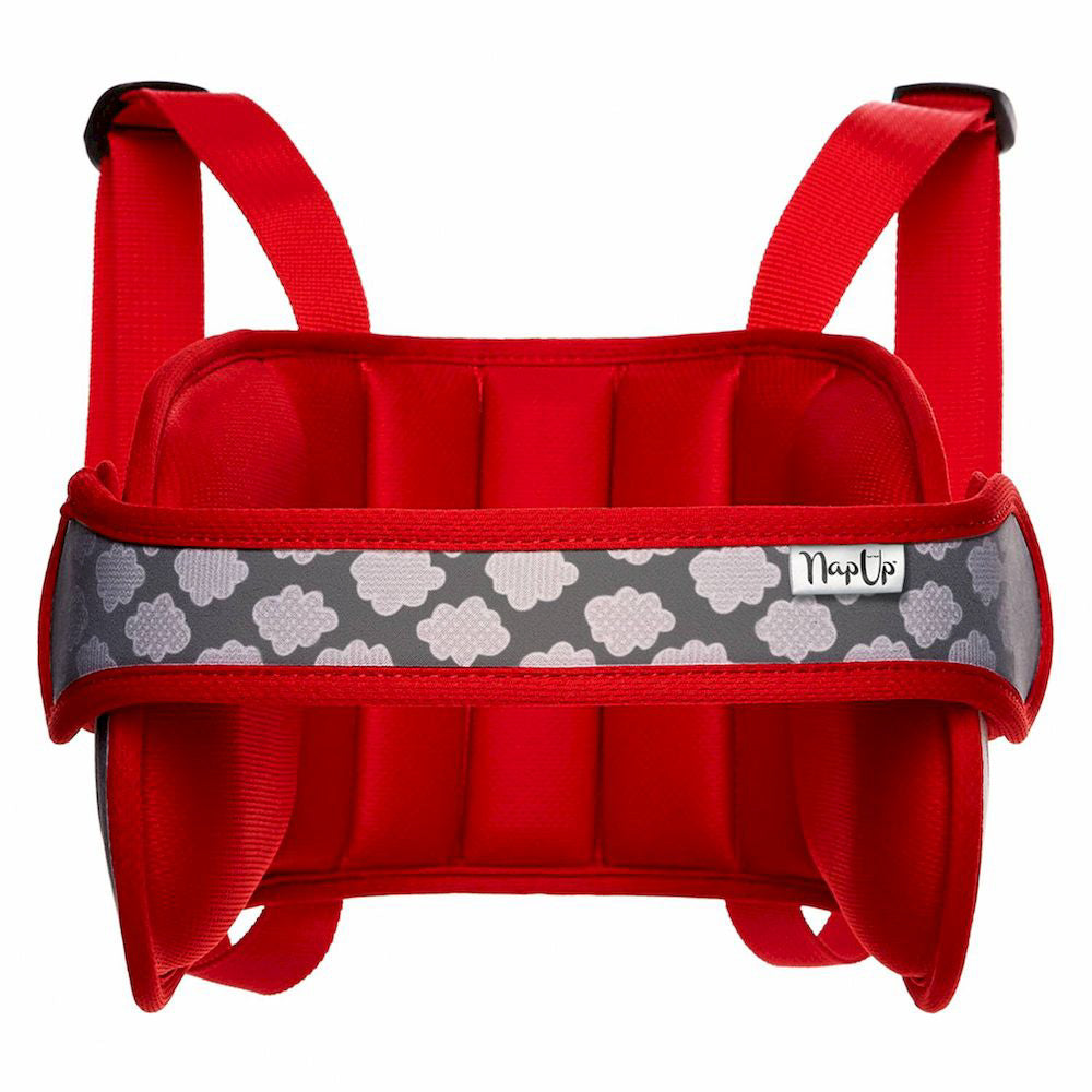 Nap up Sujeta Cabeza Para Asiento De Auto Rojo