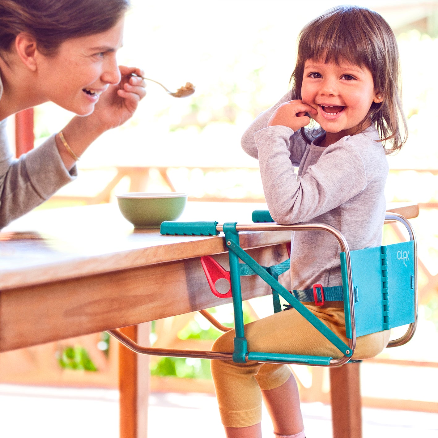 Silla Plegable Clak Azul