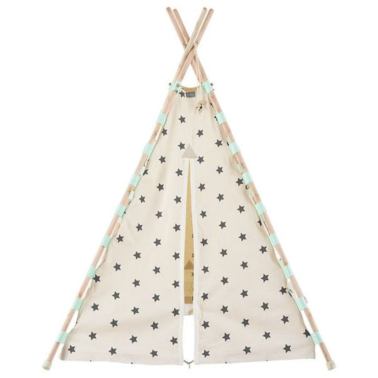 Carpas Tipi Estrellas Turquesa