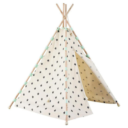 Carpas Tipi Estrellas Turquesa