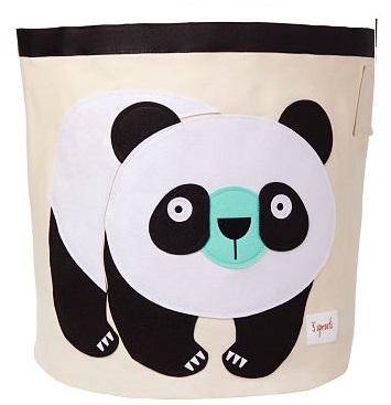 Organizador Redondo Para Juguetes Panda