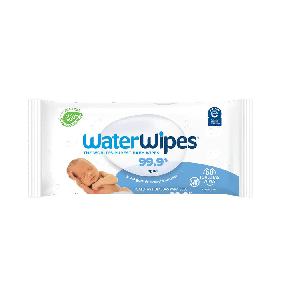 WaterWipes BIO Toallitas 60 Unidades