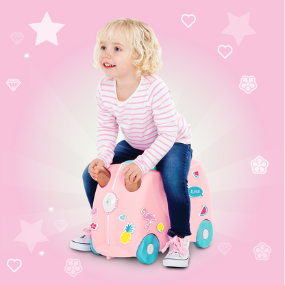 Maleta con ruedas Trunki Flossi Flamenco