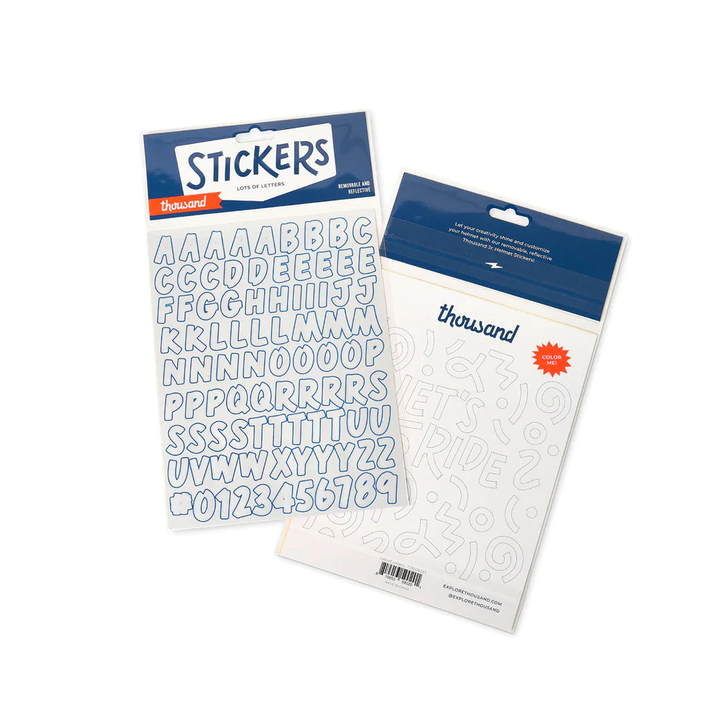 Stickers Reflectantes para Cascos