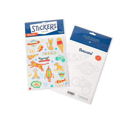 Stickers Reflectantes para Cascos