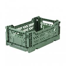 Caja Organizadora Plegable Mini Almond Green