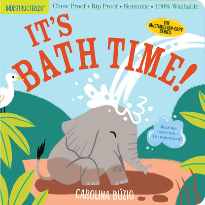 Libro Indestructible: It's Bath Time