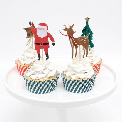 Kit para cupcakes Navidad