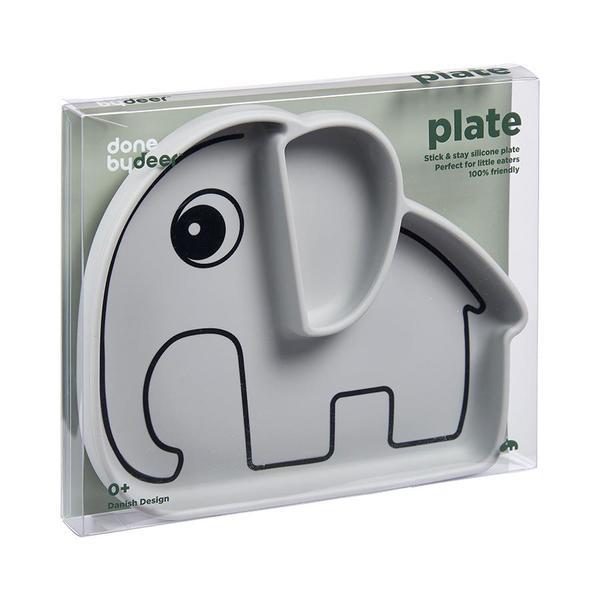 Plato Silicona Elphee Gris