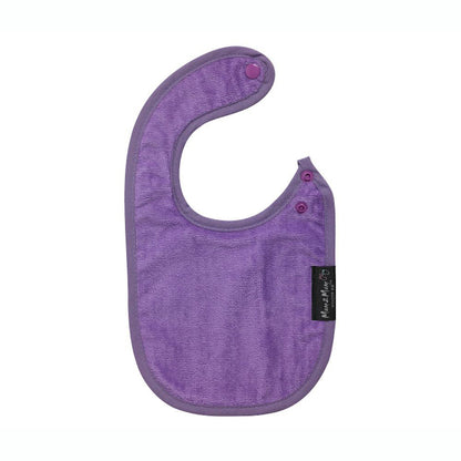 Babero Redondo Siempre Seco Morado
