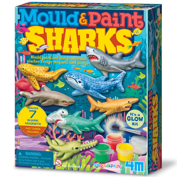 Moldea y Pinta Tiburones