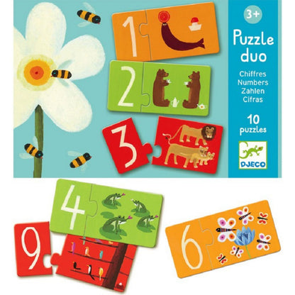 Puzzle Educativo Numbers