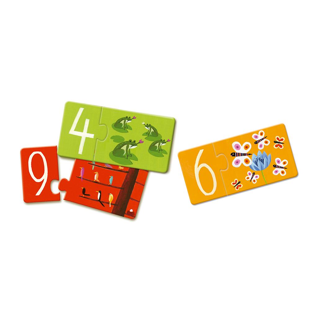 Puzzle Educativo Numbers