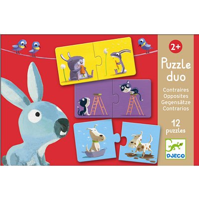 Puzzles Educativo Opuestos