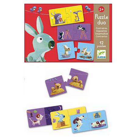 Puzzles Educativo Opuestos