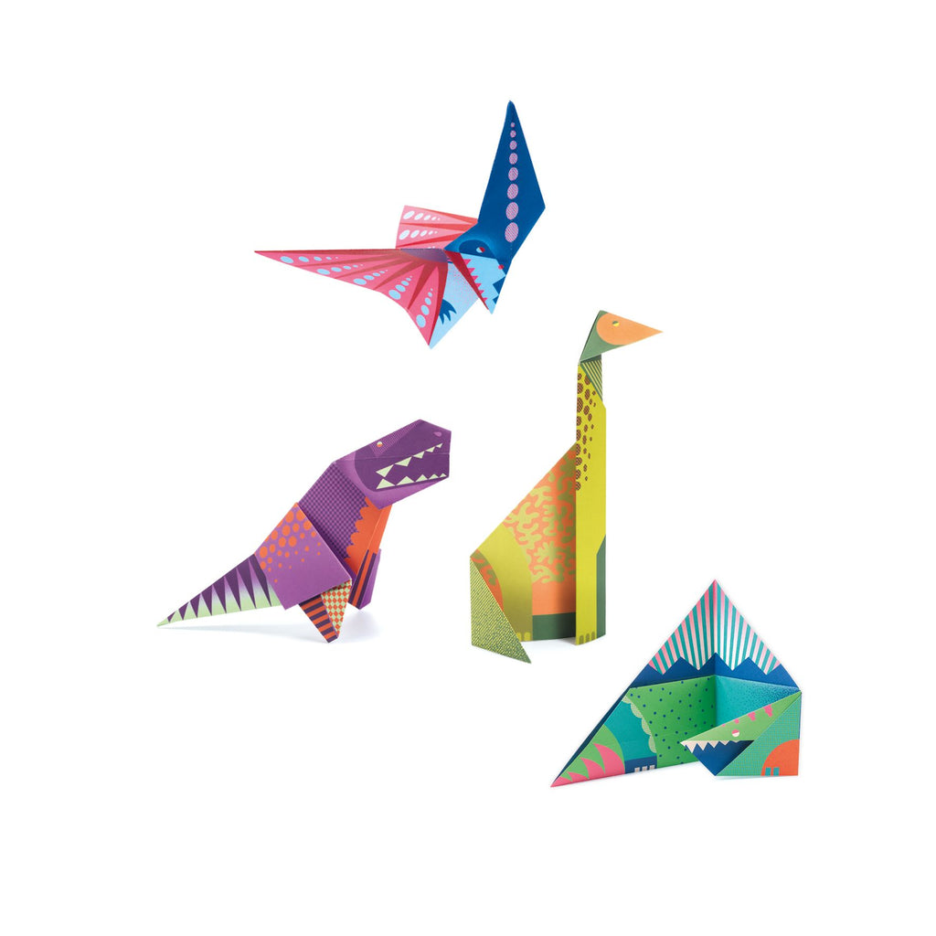 Juego Origami Dinosaurios