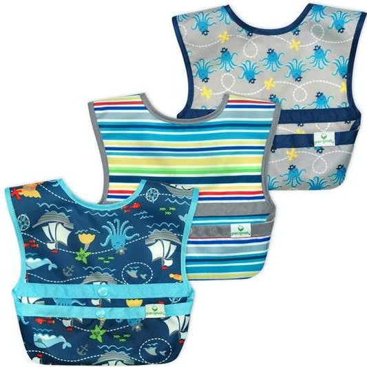 Baberos Snap & Go E/W Azul Pirata 9-18 meses