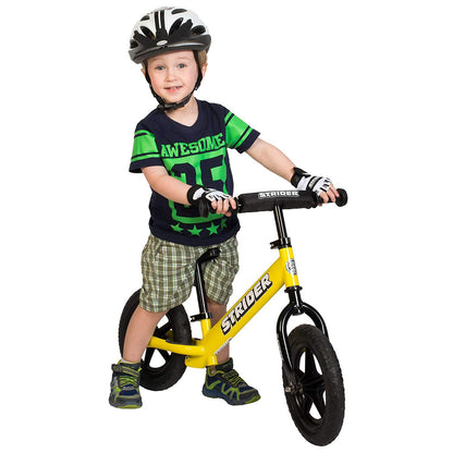 Bicicleta Equilibrio Strider Aro 12 Sport Amarillo