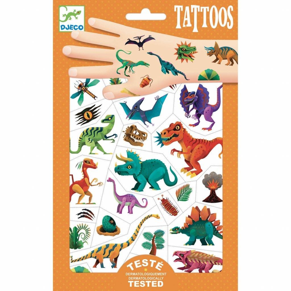 Tatuajes Temporales Dinosaurios