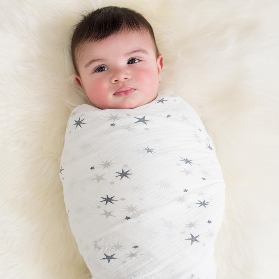 Pack De 2 Tuto Swaddle De Muselina Twinkle